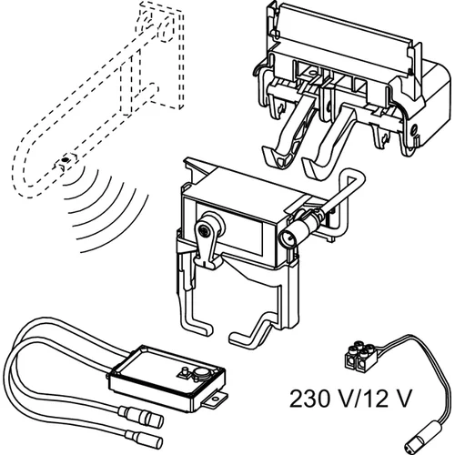 Tece TECEplanus nuotolinio valdymo plokštelės mechanizmas 12 V image 3
