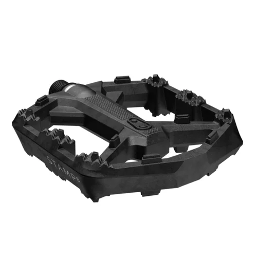 CRANKBROTHERS STAMP 0 Maži Juodi Pedalai image 2