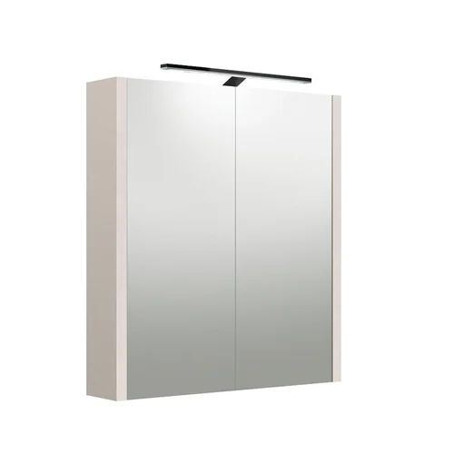 Raguvos Baldai Veidrodinė spintelė 60 cm Pilkas kašmyras 2003306 image 1