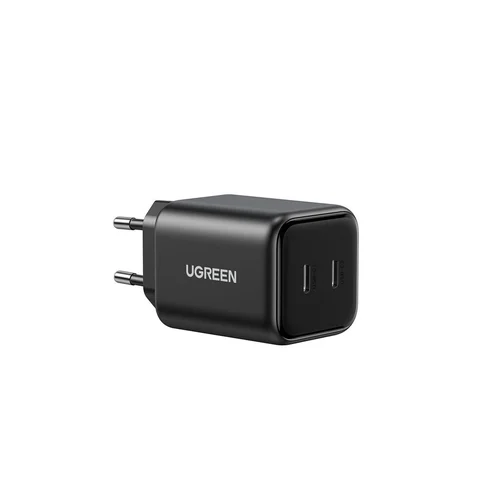 Ugreen X526 GaN 45W 2x USB-C įkroviklis, Juodas image 2