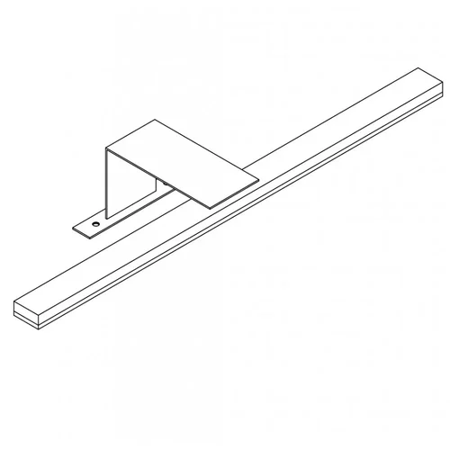 Raguvos Baldai LED IP44 šviestuvas 40 cm juodas 01515B image 2