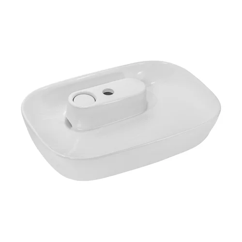 COMAD UN-POLA-GW ant stalviršio montuojamas praustuvas 60×40.5 cm image 1