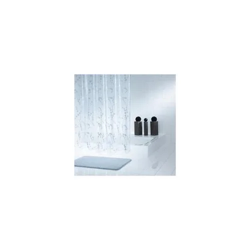 RIDDER DOTS SILVER 32377 vonios užuolaida, 200×180 cm image 1