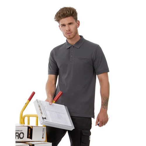 B&C PUC11 polo marškinėliai trumpomis rankovėmis 4XL Navy image 2