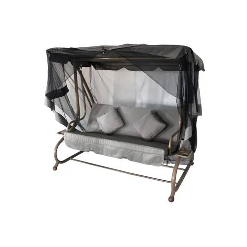 Sūpynės-sofa HC-998D, Pilka, 202 cm x 114 cm x 169 cm image 1