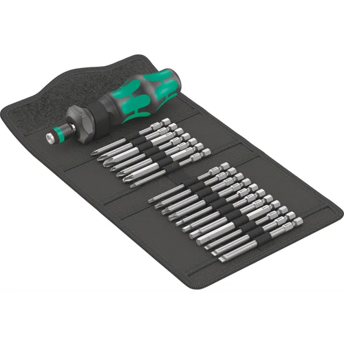 WERA KK Turbo 1 19 dalių atsuktuvų rinkinys image 1