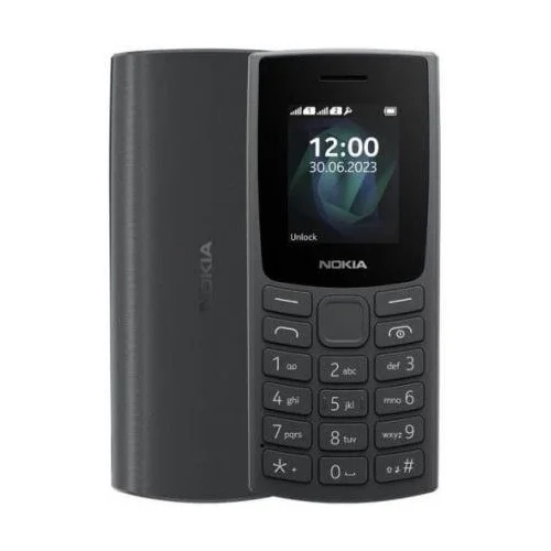 Nokia 105 (2023), Juoda, 4 MB RAM / 4 MB image 1