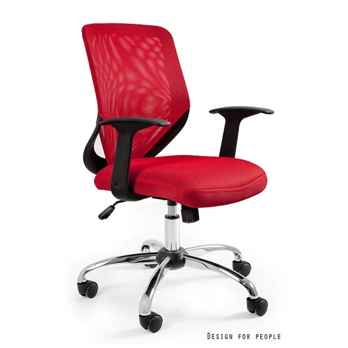 Unique MOBI W-95-2 raudona biuro kėdė image 1