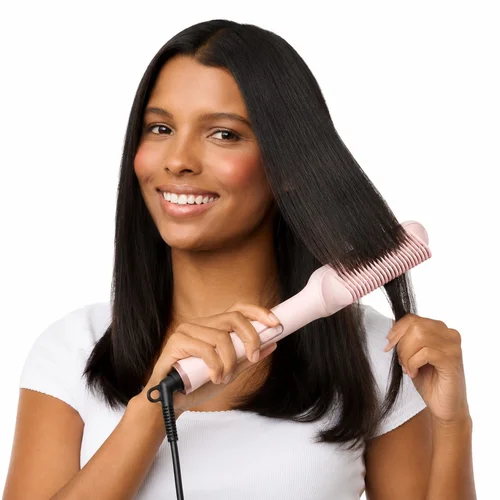 Wavytalk Sleek Sweep plaukų formavimo šukos rožinės image 2