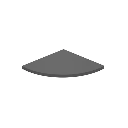 Lentyna DOLLE LITE CORNER, antracito, 30×30×1,9 cm image 1