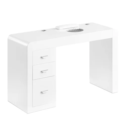 Activeshop IDEAL COSMETIC DESK MOD 312 manikiūro stalas, baltas image 1