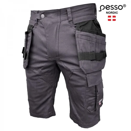 PESSO KSSTRETCHP Darbo šortai, pilki, 48 image 1