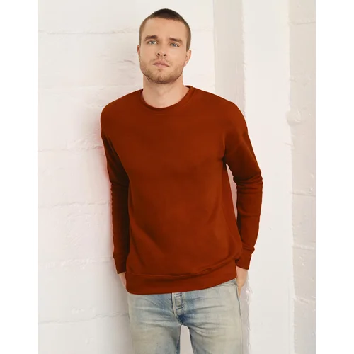 Bella+Canvas 3945 džemperis, unisex XS Military Green image 3