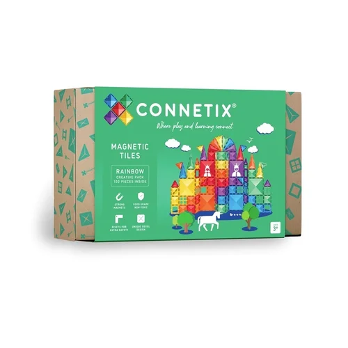 Connetix CT-R-00102-CR magnetinis konstruktorius image 1