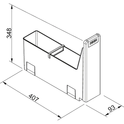 FRANKE Cube 10 134.0039.317 Juoda image 2