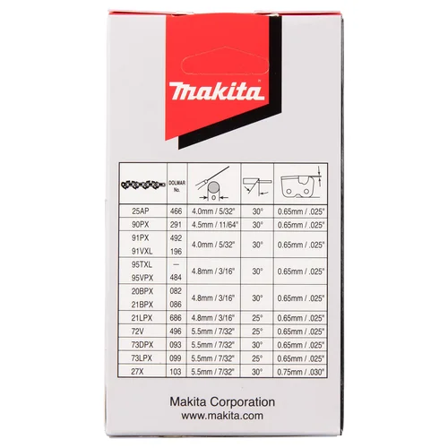 Makita 191G96-5 MC 25AP grandinė 25 cm image 3
