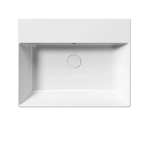 GSI KUBE X 60x47 Extraglaze® Pakabinamas praustuvas be rankšluosčio laikiklio image 3