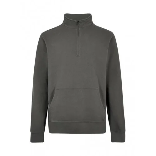Vyriškas Kustom Kit KK339 1/4 užtrauktuku užsegamas džemperis - 2XL, Juoda image 1
