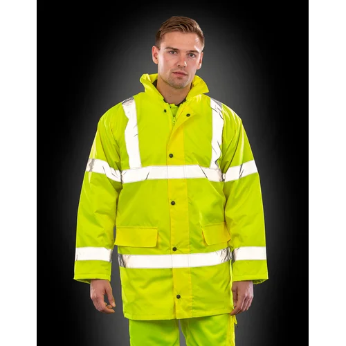 Gero matomumo ilga Result R218X darbo striukė XL, Hi-viz Yellow image 2