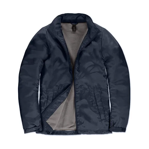B&C JW826 moteriška striukė, S, Navy/Warm Grey image 3