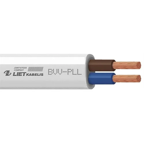 Lietkabelis BVV-PLL, 2 x 2,5 mm², 100 m image 1