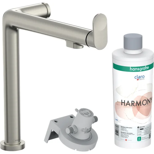 Hansgrohe Aqittura M91 76802800 Nerūdijančio plieno Plautuvės maišytuvas image 1
