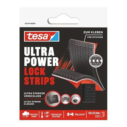 Tesa Ultra Power Lock Dvipusė lipni juosta 0,05 m x 2,5 cm image 1