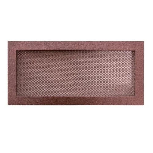 Grotelės židiniui HEARTH, vario spalvos, 170 x 370 mm image 1