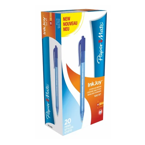 PaperMate InkJoy trikampio formos rašiklis juodos spalvos, M (0,7 mm) image 2
