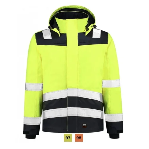 Malfini T51 darbo striukė 2XL, Fluorescencinė geltona image 2