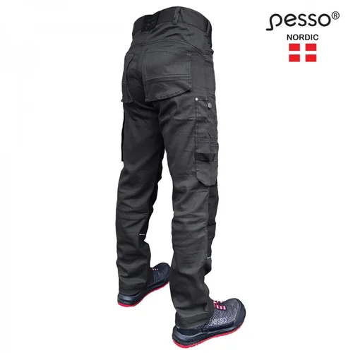 PESSO KDSTRETCHP stretch kelnės 48 Pilka image 2