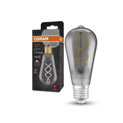 Osram Smoke LED lemputė E27, 4 W, 1800 K, 230 V image 2