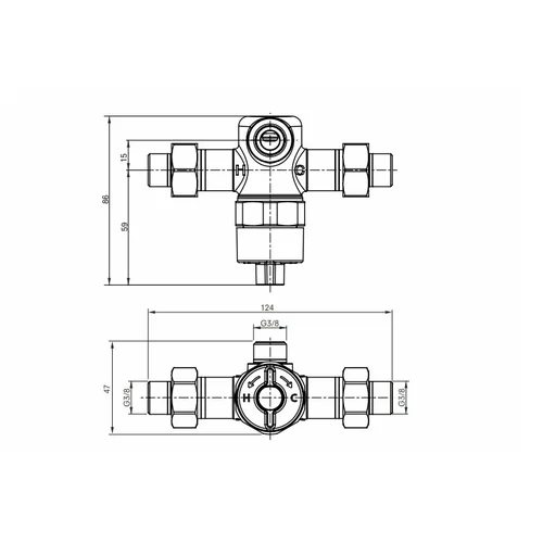 TOTO TLE05701E Valdymo bloko atnaujinimo rinkinys 130 x 42 x 82 mm image 2