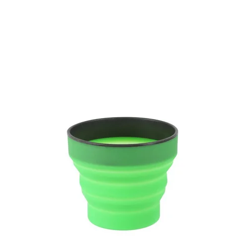 Lifeventure Silicone Ellipse FlexiMug 350 ml – Tamsiai pilka image 1