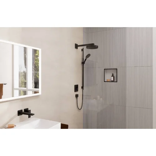 Hansgrohe 32526670 Sieninis praustuvo maišytuvas Juoda matinė image 2