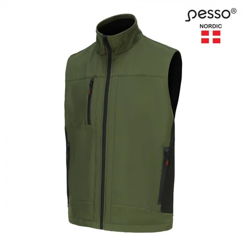 Softshell Pesso liemenė SOFT_OG, žalia - M image 2