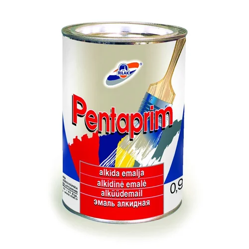 RILAK Pentaprim Alkidinės emalinės dažai, 0,9 L, Žalia image 1