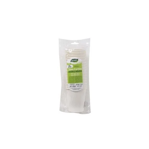 Algon popieriniai vienkartiniai puodeliai 200 ml, 25 vnt, balta sp. image 2