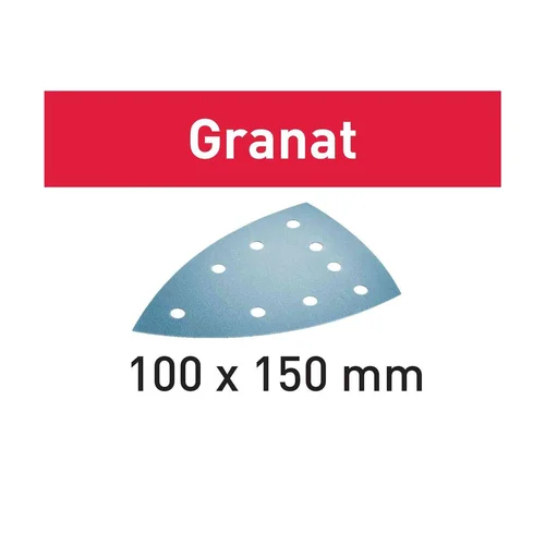 Šlifavimo popierius Granat Festool STF DELTA/9 P120 GR/100 (577546) image 1