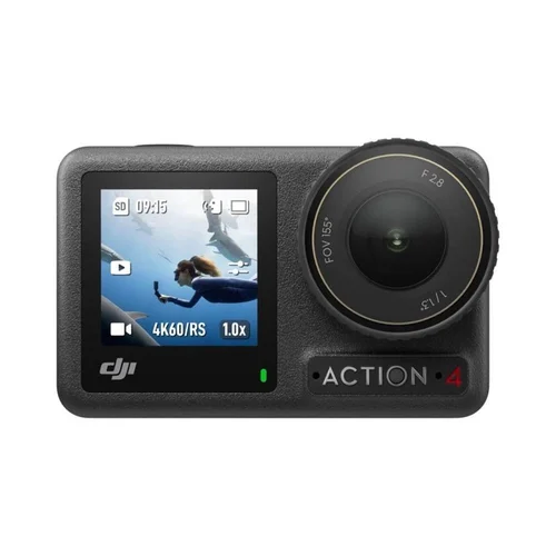 Veiksmo kamera DJI OSMO ACTION 4 STANDARD COMBO, Juoda image 1