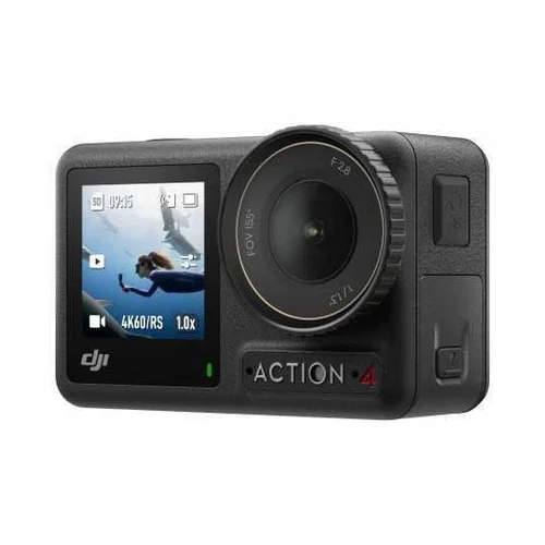 Veiksmo kamera DJI OSMO ACTION 4 STANDARD COMBO, Juoda image 3