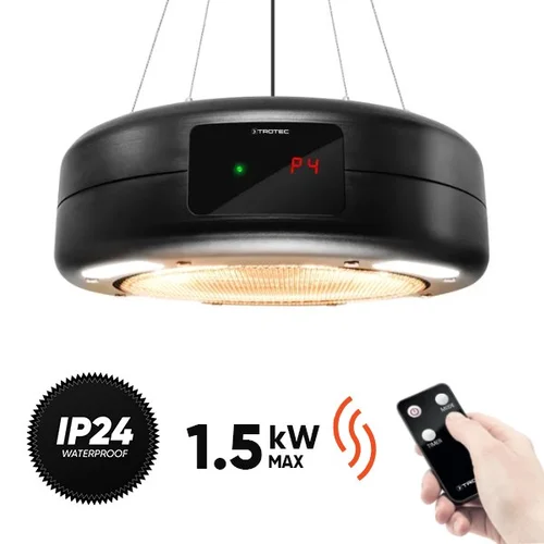 Trotec IR 1550 SC Halogeninis infraraudonųjų spindulių šildytuvas 450x450x140 mm image 1