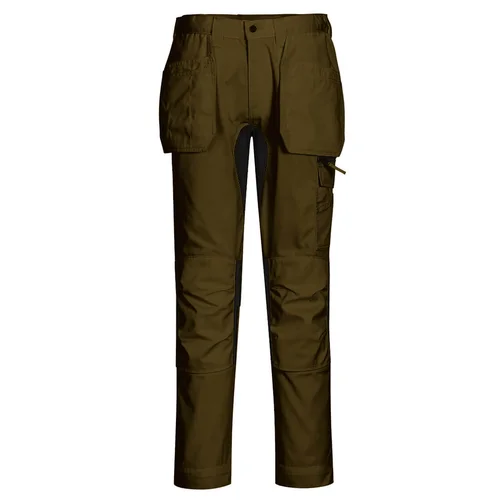 Portwest CD883 Tamprios kelnės - 44, Olive Green image 2