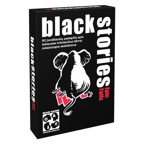 Brain Games BLACK STORIES LT image 1