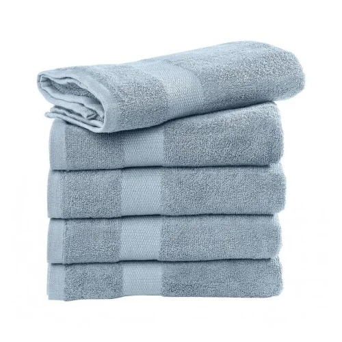 Vidutinis TO5002 šukuotos medvilnės rankšluostis 500 g/m² - One Size, Snowwhite image 1