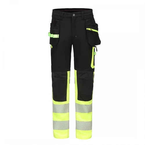 Kelnės Pesso JUPITER KD175_HVG Ripstop stretch, juoda/geltona - 48 image 2