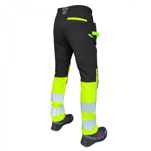 Kelnės Pesso JUPITER KD175_HVG Ripstop stretch, juoda/geltona - 48 image 3