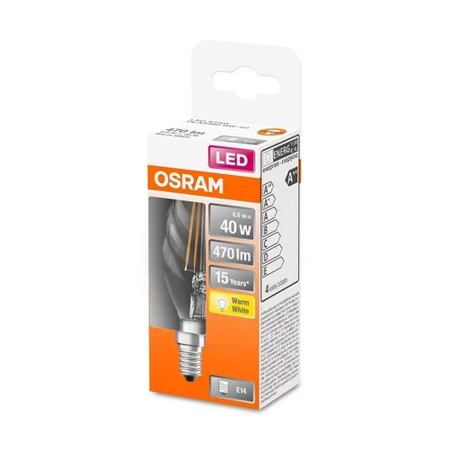 OSRAM BW35 E14 LED lemputė 4 W 470 lm 2700 K image 2