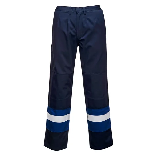 Portwest FR56 Darbo kelnės M, Navy/Royal image 2