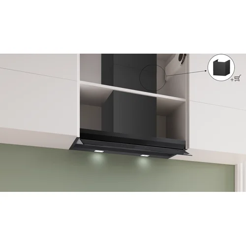 Įmontuojamas gartraukis Bosch 6 serijos DBB87DP60, 80 cm image 2